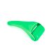 DAM Gezichts-ijsroller, massage- en verzorgingsinstrument, kunststof kop 9 x 5 x 19 cm, kleur: groen