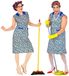 Widmann Schoonmaker kostuum Blauw XXL