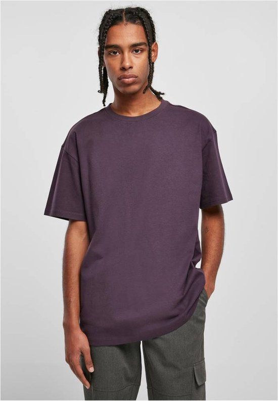 Urban Classics Heavy Oversized T-shirt - Men - M - Purple