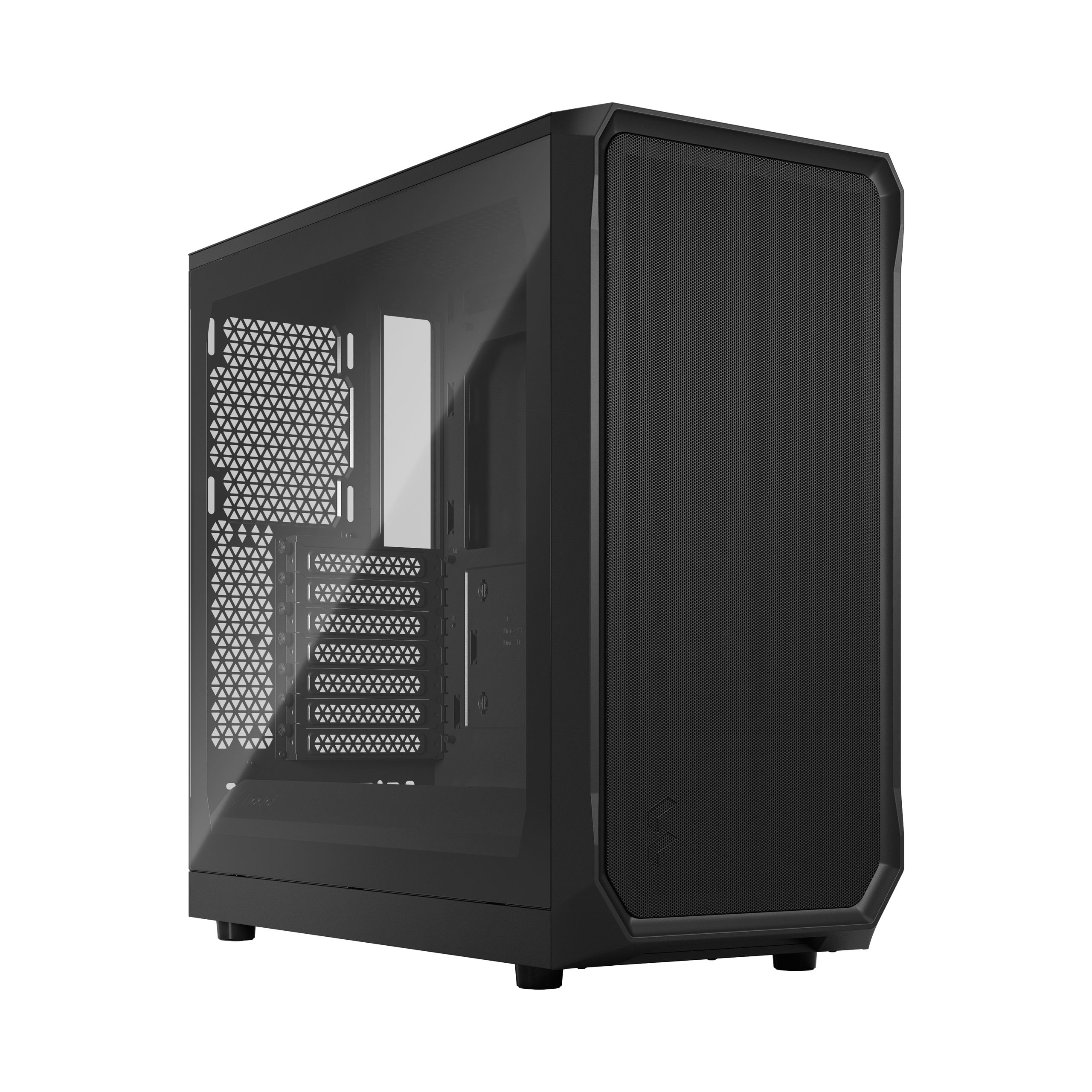Fractal Design Focus 2 - Black - PC Case - Tempered Glass - ATX, Micro ATX, Mini-ITX