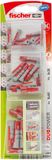 Fischer 545751, Schroef- & muurplugset, Baksteen, Beton, 24 stuk(s)