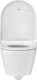 Duravit D-Neo - Hangend toilet, Rimless, wit