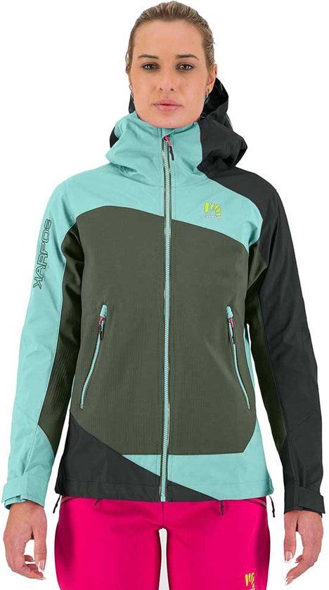 Karpos Marmolada W Jacket - Thyme/Aqua Sky/Zand - Size S