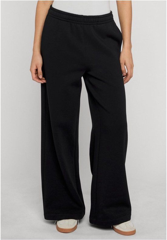 Urban Classics FluffyJjoggers Dames Trainingsbroek - Zwart - S