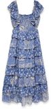 Vero Moda Jurk met laagjes VMAMAZING Lange jurk