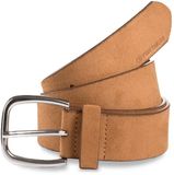 Tom Tailor - TTJESSICA suède riem met afgeronde gesp - Maat 80 - light cognac