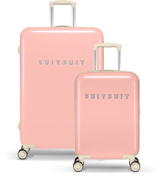 SUITSUIT Fabulous Fifties Kofferset 2 delig - Papaya Peach
