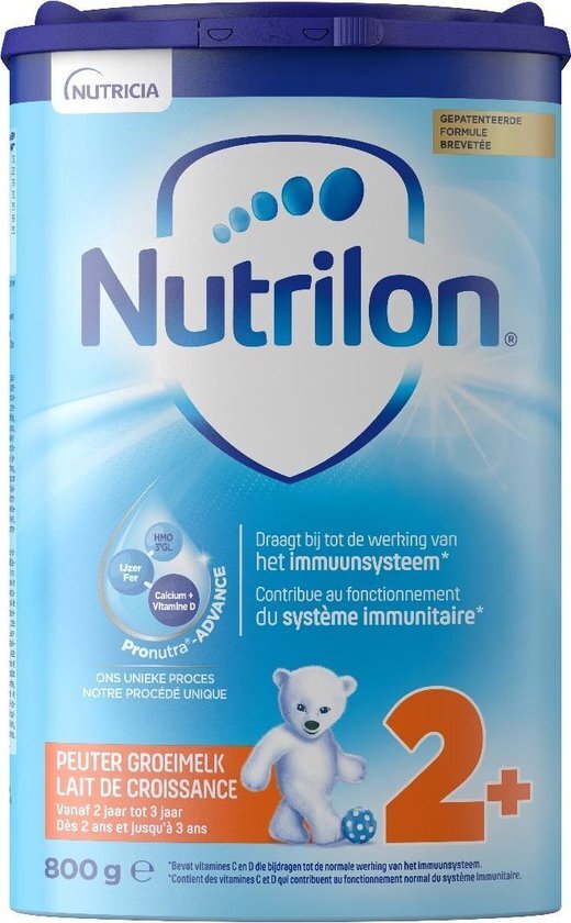 Nutrilon Nutrilon 2+ Groeimelk Poeder Nieuw Model (vanaf 2 Jaar) 800 g