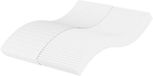 vidaXL Schuimmatras hardheid H2 H3 140x200 cm wit