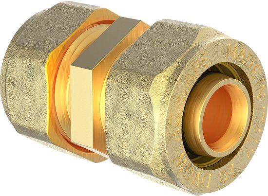 KIRCHHOFF MS fitting, blanco, 26 mm, knelfitting voor meerlagen buis