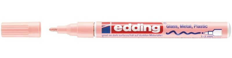 Edding 751 - Permanente marker - Roze - 10 stuks