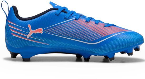 Puma Ultra 6 Play Fg/Ag Jr Voetbalschoenen - Blauw - Maat 35.5