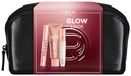 L'Oréal Paris Glow Cadeauset: Lash Paradise Mascara, Lumi Glotion in 903 Medium, Plump In Lipgloss in 400 & Luxe Beauty-Bag, Voor stralende schoonheid en glamoureuze glans, 4-delig