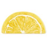 TOWN & COUNTRY PLAY Citrus Slice Citroen Half Cirkel Vormige Badmat