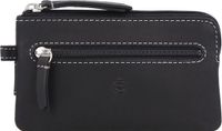 Esquire Dallas Sleutel portemonnee Leer 13 cm - zwart