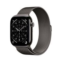 Apple Watch Series 11 - Wifi + 5G - 46mm - Slate Titanium Case with Slate Milanese Loop - S/M