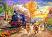 Bluebird Puzzle Legpuzzel Following The Train - 300 pièces
