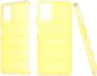 Techsuit Wave Shield Shockproof Hard Case Back Cover voor Motorola Moto E22i / Moto E22 - Geel