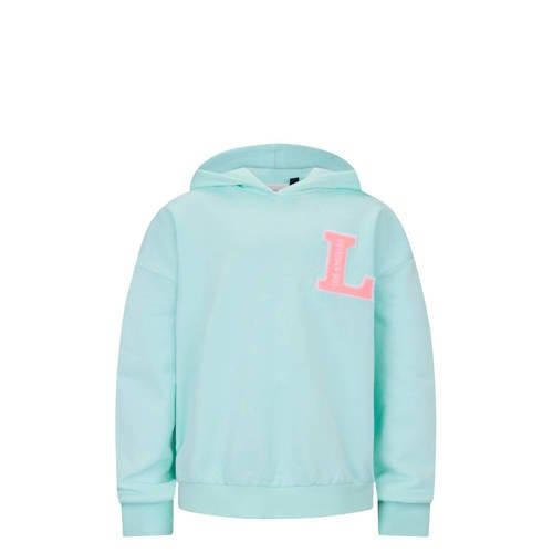 Retour Jeans hoodie met backprint lichtblauw