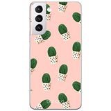 ERT GROUP mobiel telefoonhoesje voor Samsung S21 PLUS origineel en officieel erkend Babaco patroon Plants 001