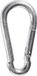 TOOLCRAFT Mousqueton 180 mm x 14 mm Plastique incolore