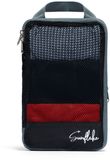 Sunflake Packing Cube met Compressierits - Losse Compressie Cube - S - Mesh Zwart