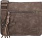 Zebra Trends Rosalyn Schoudertas - Crossbody - Dames - Bag Charm - Donkerbruin