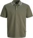 Jack & Jones Poloshirt Jprblaethan Detail Ss Polo Sn 12292983 Smokey Olie Mannen Maat - S