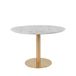 Drawer House Nordic Bolzano Eettafel Rondvormig Wit MDF 110cm