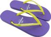 Brasileras Slippers dames Paars/Geel 36/37