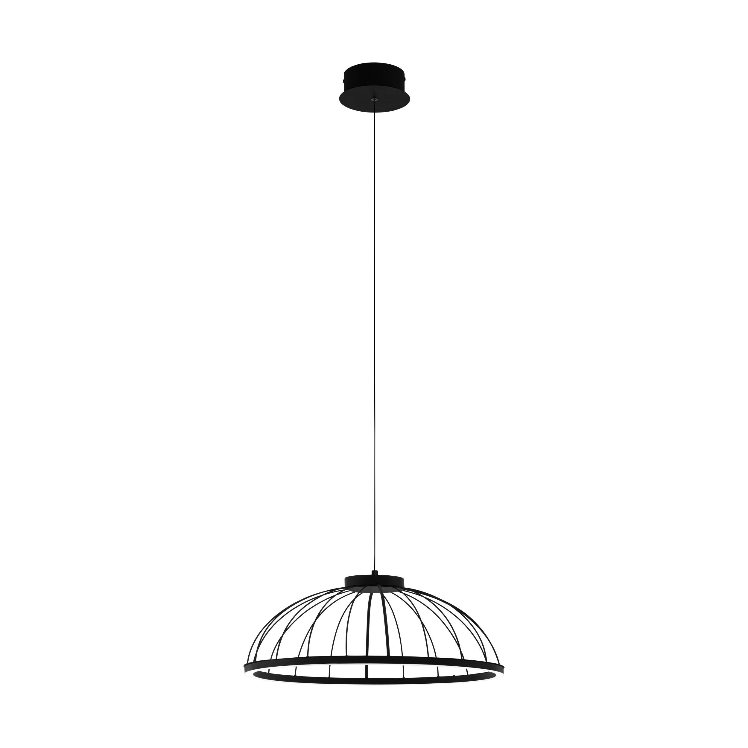EGLO Bogotenillo Hanglamp - LED - Ø 50 cm - Zwart