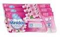 Minidou Wasverzachter concentraat amandelbloesem voor de gevoelige huid, Berlingots-formaat, 30 wasbeurten, 3 x 200 ml
