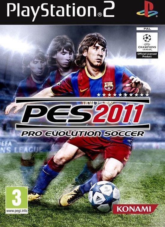 Konami PES 2011 (Pro Evolution Soccer 2011) - PlayStation 2