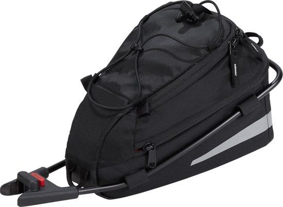 VAUDE Off Road Bag S - Black - Saddle Bag - 4L - Water Repellent - Mountainbike