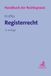 Registerrecht: C.H. Beck Registerrecht Hardcover 1044 pagina's 13e editie