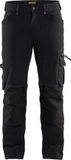 Blåkläder Werkbroek 4-weg stretch X1900 19891644 | Zwart | Maat C150