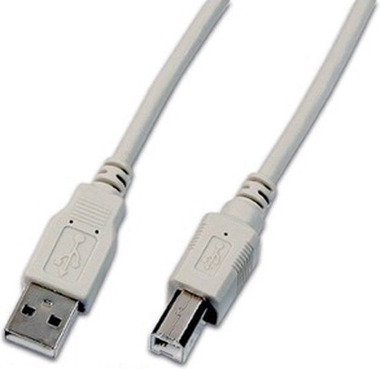 Triotronik USB A-B MM 1.5 GR USB-kabel 1,5 m USB 2.0 USB B Grijs