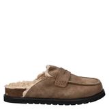 Nelson suède clogs - kaki