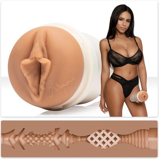 Fleshlight Girls Autumn Falls Cream - Masturbator - 25 cm - Huidskleur