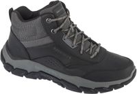 Skechers Santoro - Hopkins Veterboots Mannen Zwart Leer Maat 41