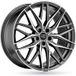 MSW 50 gun metal mat poli 8.5Jx20 5x112 ET28