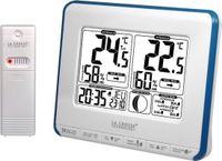 La Crosse Technology WS6812WHI-BLU Weerstation voor binnen en buiten, wit/blauw