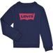 Levi's Kids Batwing Crewneck Sweatshirt Blauw 24 Months Meisjes