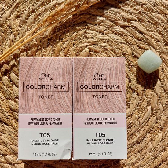 DUOPACK - Wella Color Charm T05 Pale Rose Blonde Toner - 2 stuks