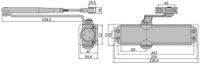 Assa Abloy Deurdranger DC120 Wit
