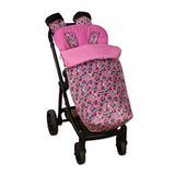 Babyline Lovely Skull voetenzak, voor volwassenen, uniseks, fuchsia