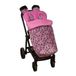 Babyline Lovely Skull voetenzak, voor volwassenen, uniseks, fuchsia