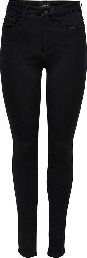 ONLY ONLROYAL LIFE HIGH SK JEANS 600 NOOS Dames Jeans - Zwart - Maat W30/L34