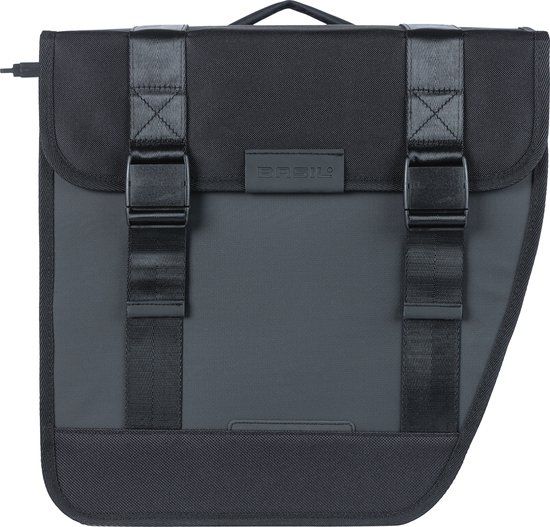 Basil Tour Waterproof Dubbele Fietstas MIK - 28 Liter - Zwart