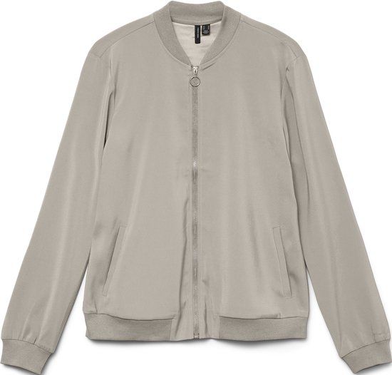 Vero Moda VMCOCO L/S BOMBER GA NOOS Dames Jas - Silver Lining - M
